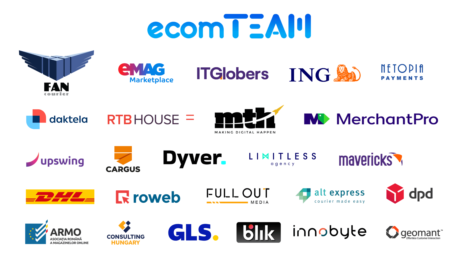ecomTeam Sponsors