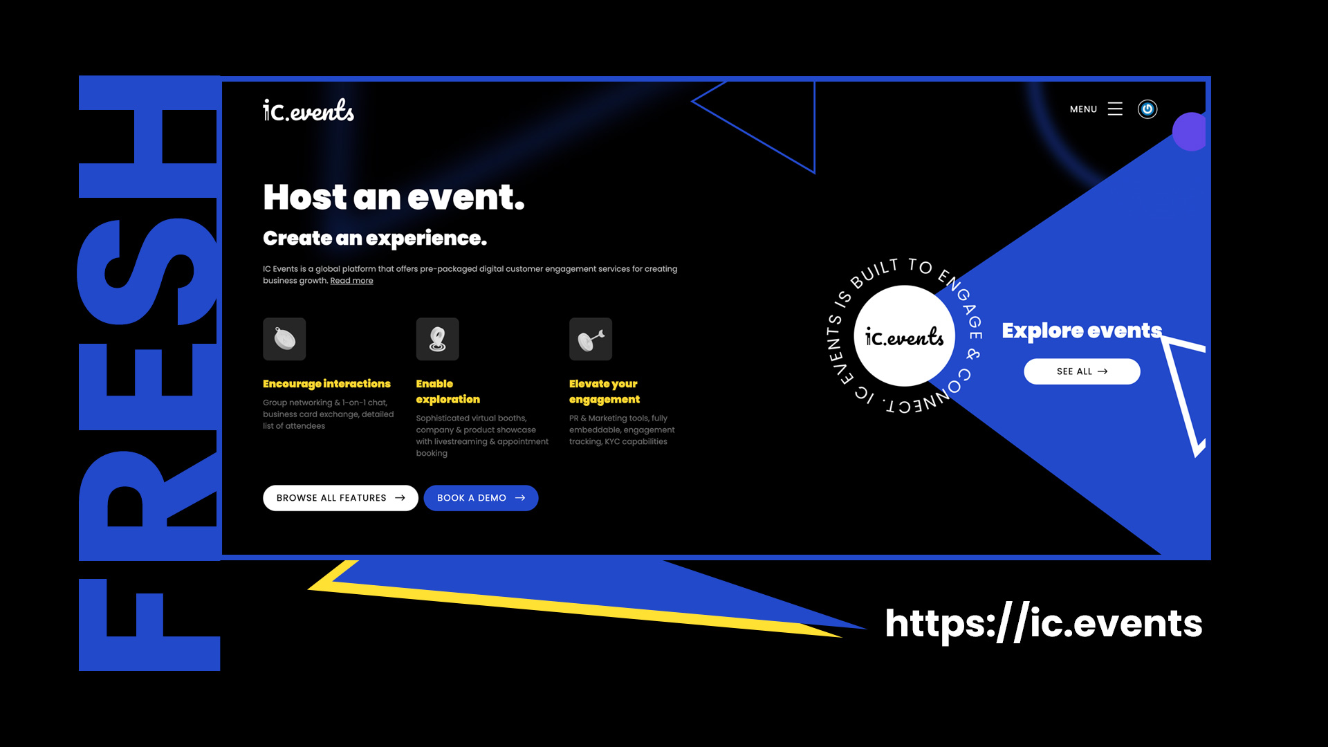 IC Events, InternetCorp’s platform that brings events in the digital era, goes to the next level