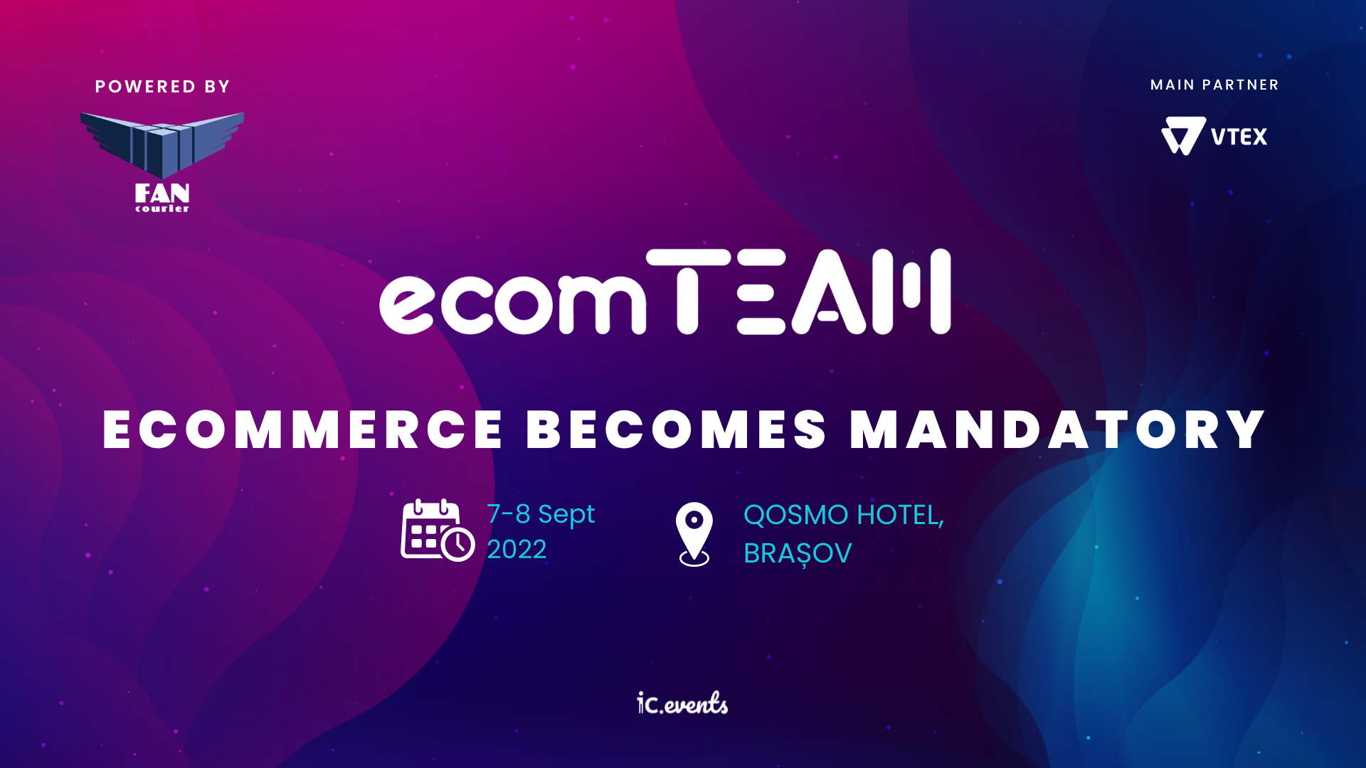 Roweb is ready to meet its future clients at ecomTeam 2022, An eCommerce  event that brings together important names from the industry